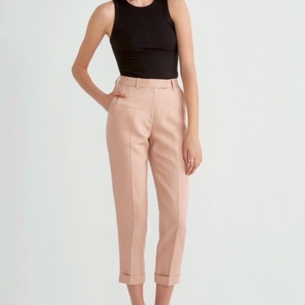 Frank & Oak linen trousers